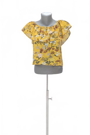 Damen -T-ShirtGenesisohne Aufdruck,farbegeblümt,größeS