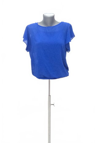 Damen -T-ShirtGenesisohne Aufdruck,farbeblau,größeM