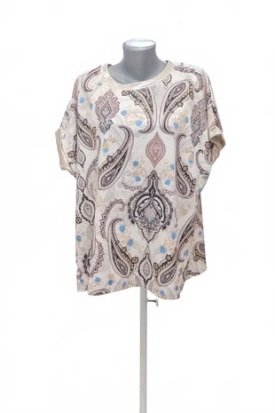 Damen -T-ShirtGenesisohne Aufdruck,farbegemustert,größeXL