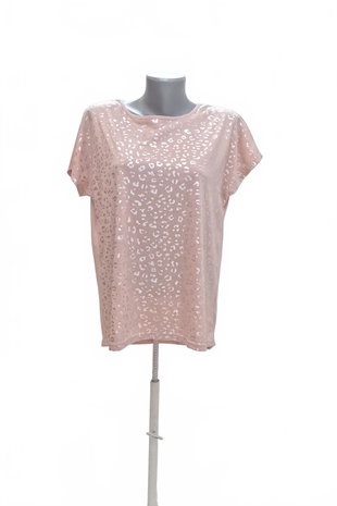 Damen -T-ShirtJaninaohne Aufdruck,farbeanimal-print,größe40