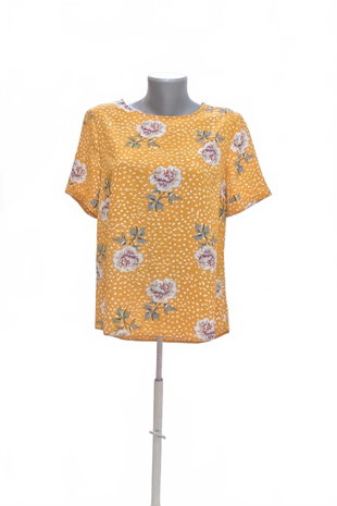 Damen -T-ShirtPrimarkohne Aufdruck,farbegeblümt,größe40