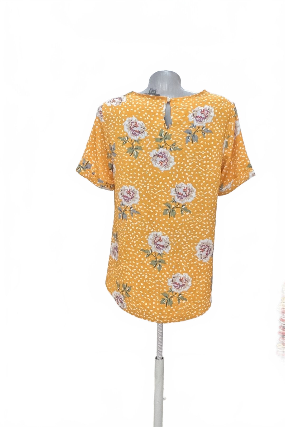 Damen -T-ShirtPrimarkohne Aufdruck,farbegeblümt,größe40