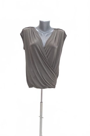 Damen -T-ShirtOrsayohne Aufdruck,farbegrau,größeM