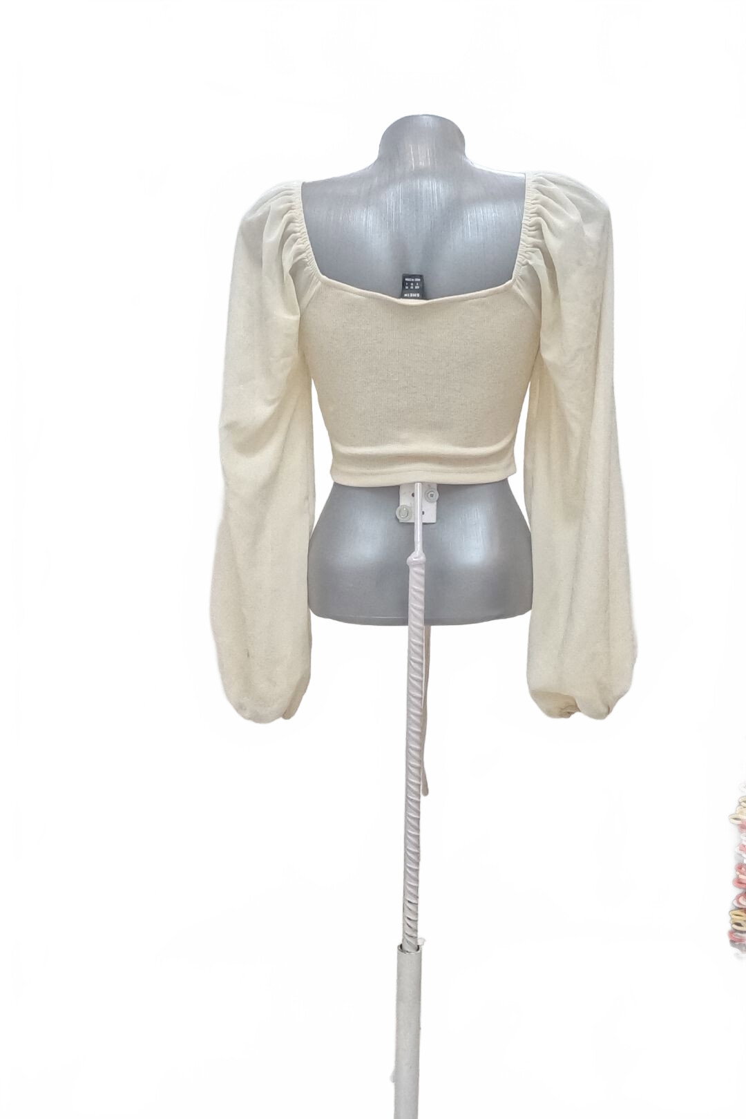Damen -T-ShirtSheinohne Aufdruck,farbebeige,größeS