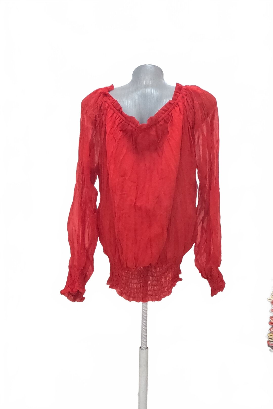 Damen -T-ShirtGenesisohne Aufdruck,farberot,größeL