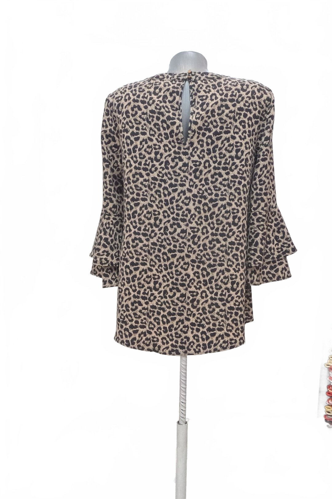 Damen bluse : Brand,Farbeanimal-print,größe: size