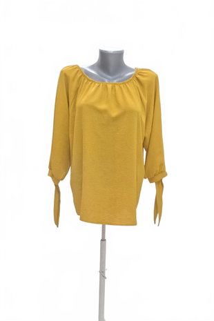 Damen -T-ShirtGenesisohne Aufdruck,farbegelb,größeM