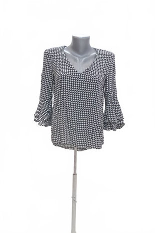 Damen -T-ShirtZaraohne Aufdruck,farbegemustert,größeS