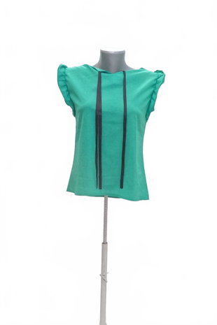 Damen -T-ShirtGenesisohne Aufdruck,farbegrün,größeS