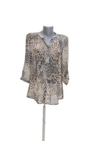 Damen bluse : Brand,Farbeanimal-print,größe: size