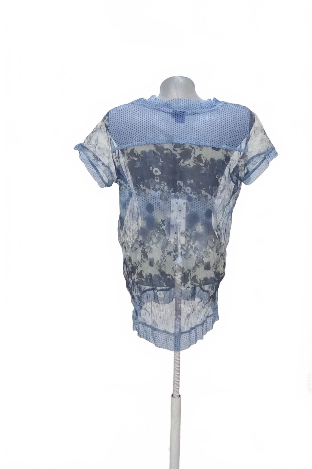 Damen -T-ShirtCecilohne Aufdruck,farbegemustert,größeL
