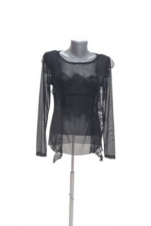 Damen -T-ShirtOrsayohne Aufdruck,farbeschwarz,größeM