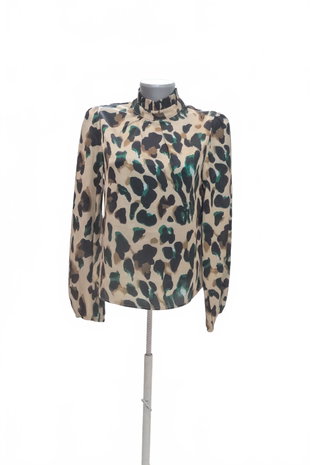 Damen bluse : Brand,Farbeanimal-print,größe: size