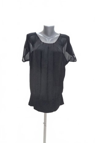 Damen -T-ShirtMarks & Spencerohne Aufdruck,farbeschwarz,größe46