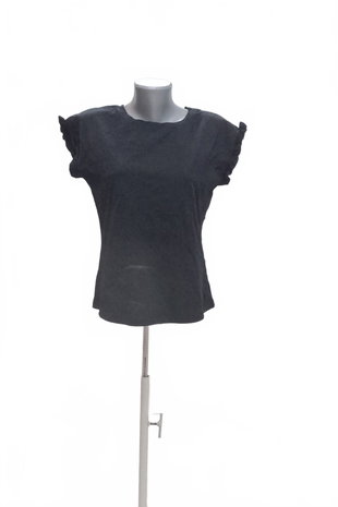 Damen -T-ShirtOrsayohne Aufdruck,farbeschwarz,größeM