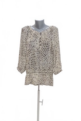 Damen bluse : Brand,Farbeanimal-print,größe: size