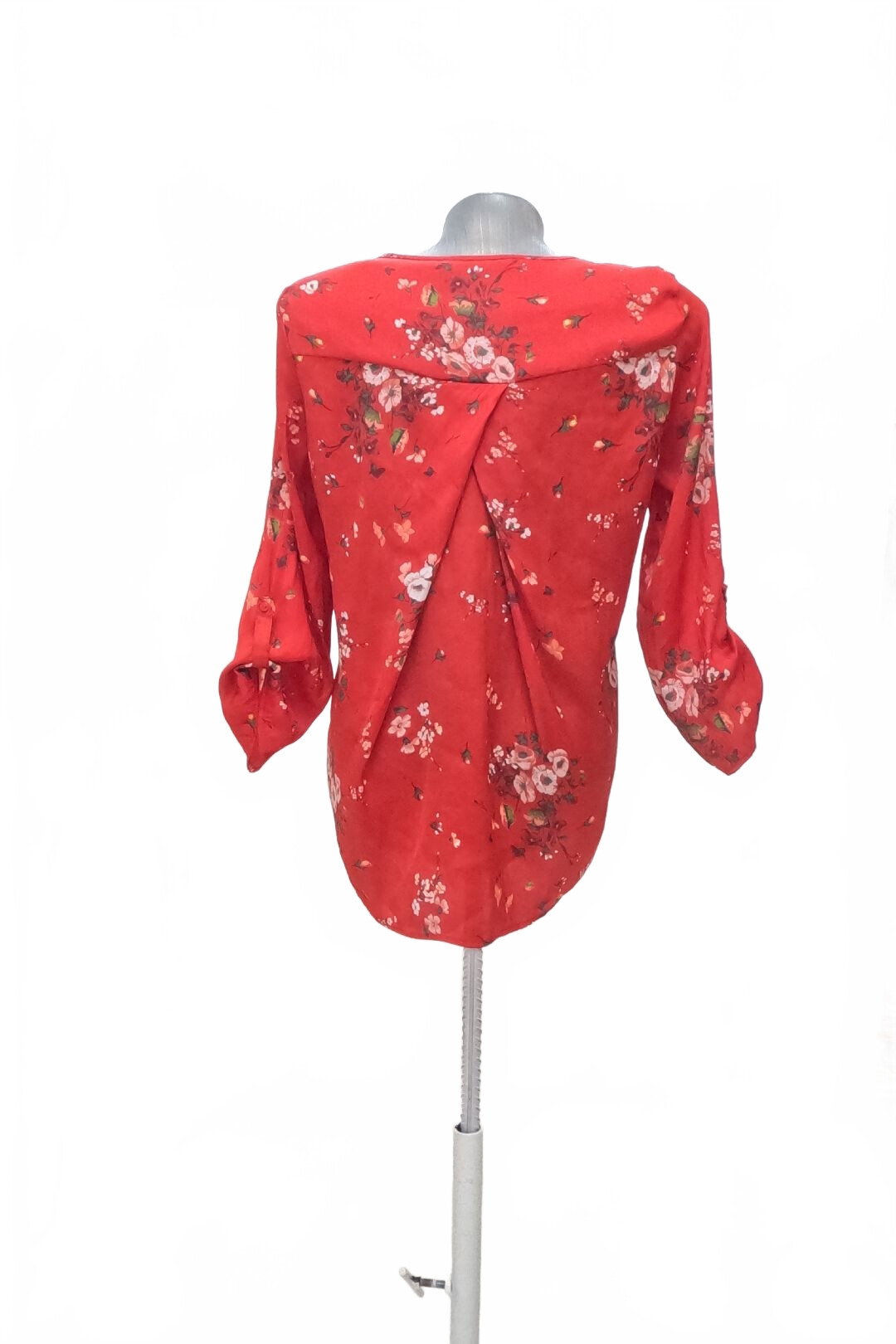 Damen -T-ShirtStradivariusohne Aufdruck,farbegeblümt,größeS