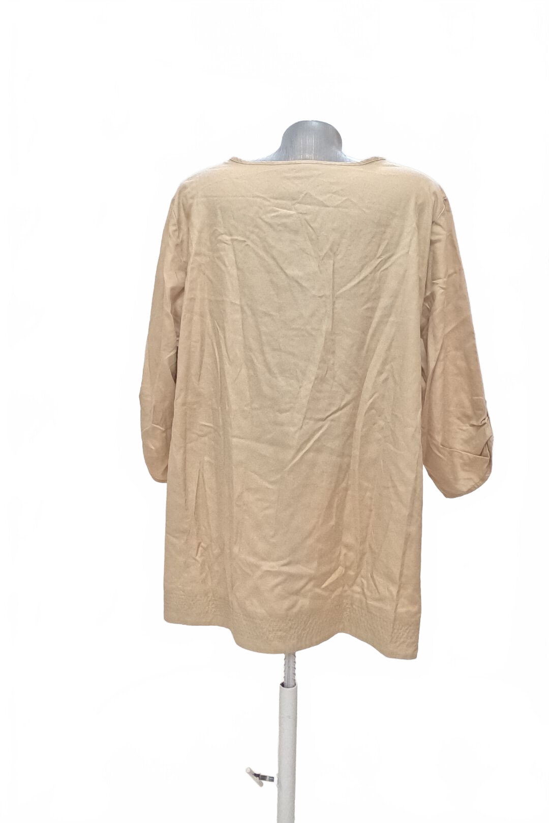 Damen -T-ShirtC&Aohne Aufdruck,farbebeige,größe48