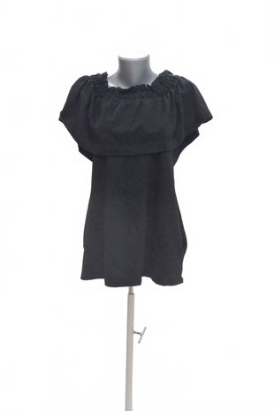 Damen -T-ShirtH&Mohne Aufdruck,farbeschwarz,größeXS
