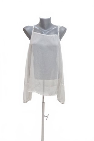 Damen -T-ShirtGenesisohne Aufdruck,farbeweiss,größeM