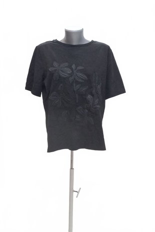 Damen -T-ShirtReservedmit Aufdruck,farbeschwarz,größeXL