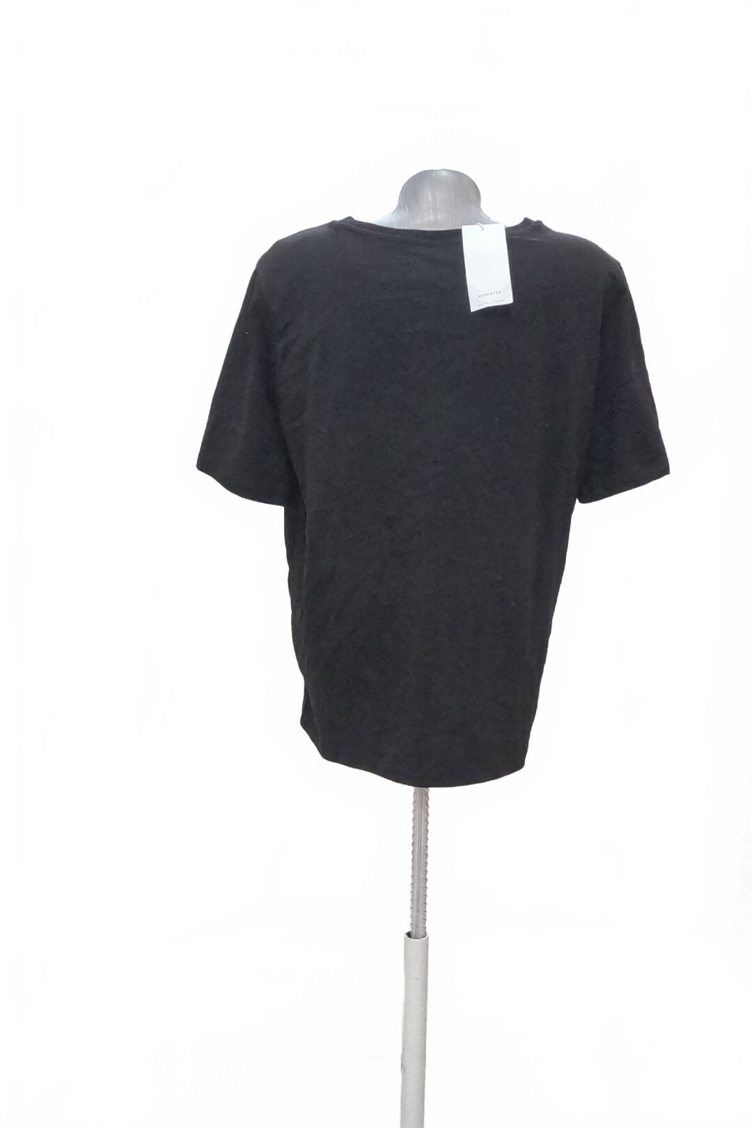 Damen -T-ShirtReservedmit Aufdruck,farbeschwarz,größeXL