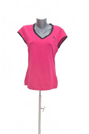 Damen -T-ShirtAdidasohne Aufdruck,farbemehrfarbig,größeM