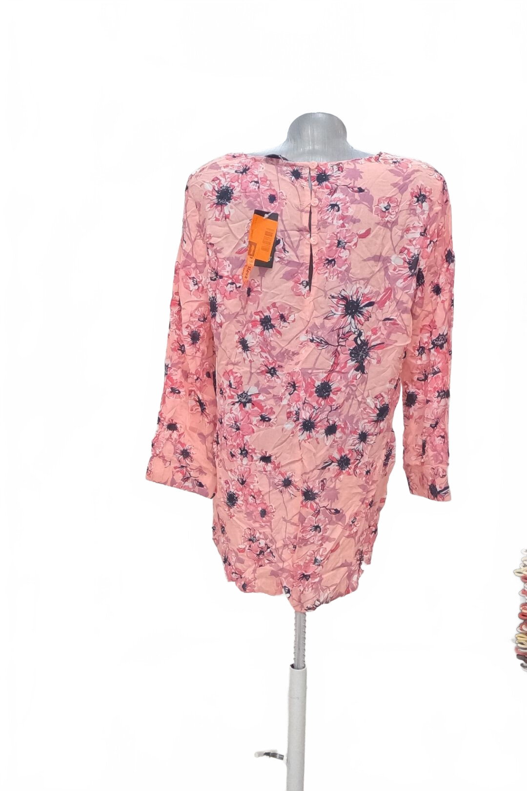 Damen -T-ShirtEsmaraohne Aufdruck,farbegeblümt,größe40