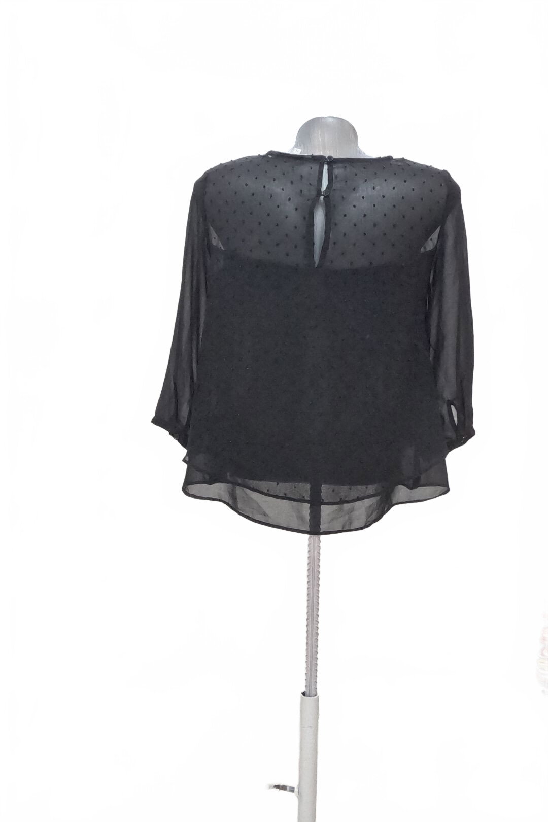 Damen -T-ShirtClockhouse / Ckhohne Aufdruck,farbeschwarz,größe34