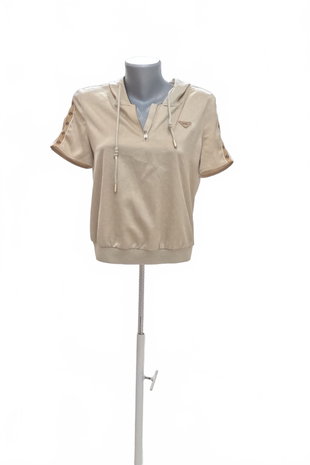Damen -T-ShirtGenesisohne Aufdruck,farbebeige,größeM