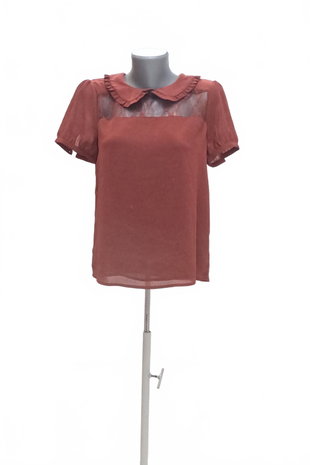 Damen bluse : Brand,Farbebraun,größe: size