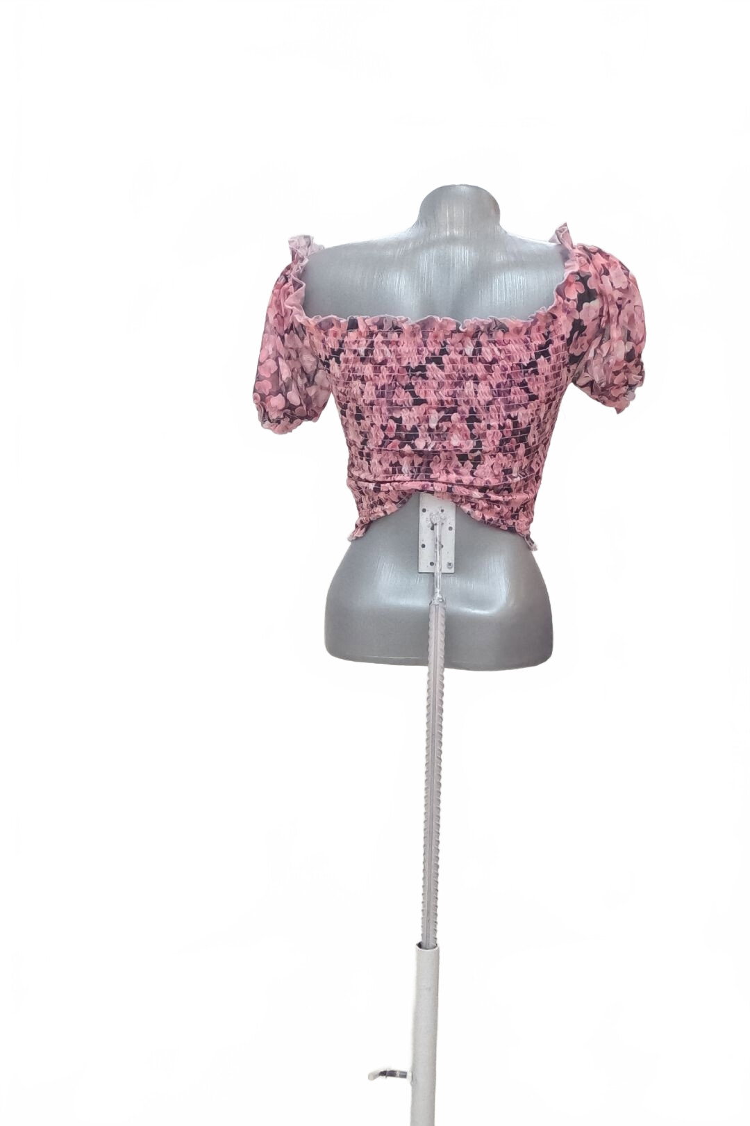 Damen -T-ShirtAmisuohne Aufdruck,farbegeblümt,größeS