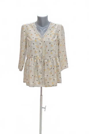 Damen bluse : Brand,Farbegeblümt,größe: size