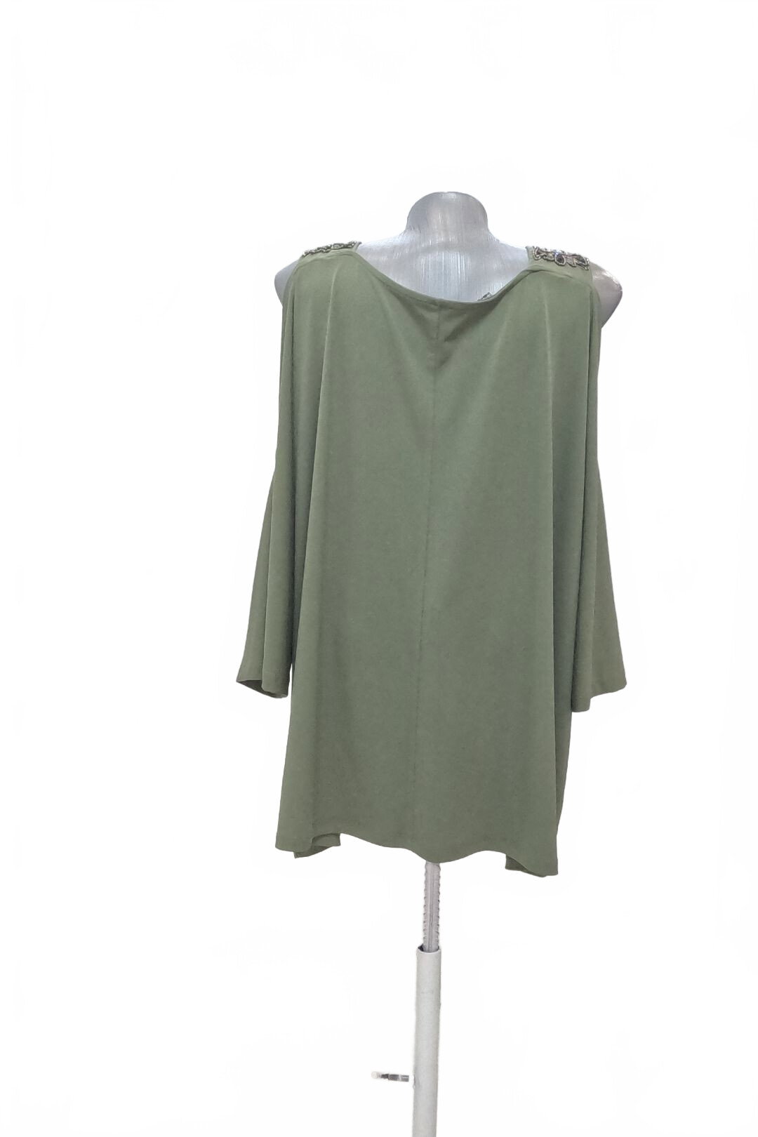 Damen -T-ShirtBpc Selectionohne Aufdruck,farbekhaki,größe52