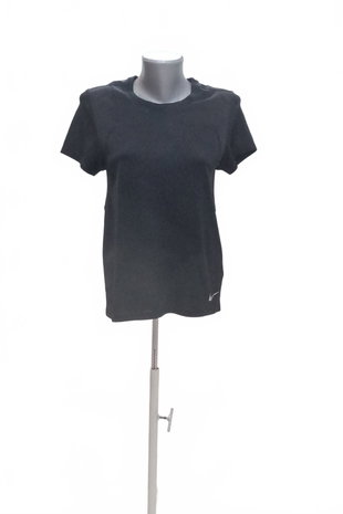 Damen -T-ShirtNikeohne Aufdruck,farbeschwarz,größeS