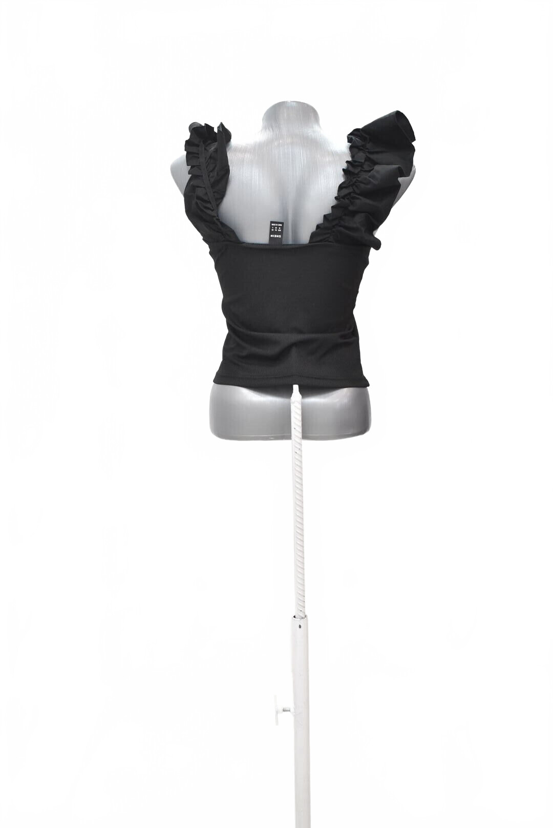 Damen -T-ShirtSheinohne Aufdruck,farbeschwarz,größe38