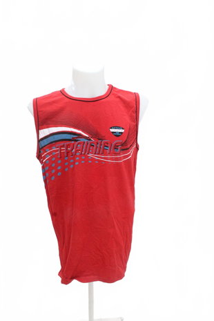 Herren-T-Shirt Genesis mit Aufdruck, Farbe rot, Größe 3XL