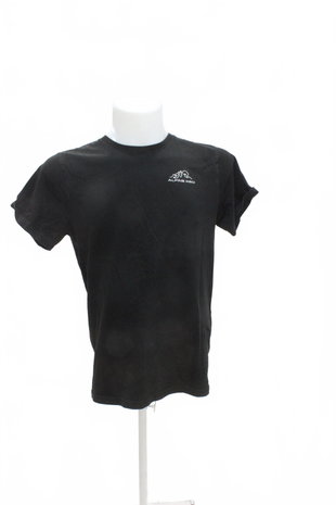 Herren-T-Shirt Alpine Pro ohne Aufdruck, Farbe schwarz, Größe S