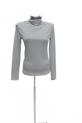 Damen -T-ShirtGenesisohne Aufdruck,farbegestreift,größeM