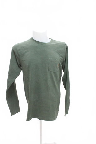 Herren-T-Shirt Alpine Pro ohne Aufdruck, Farbe khaki, Größe S