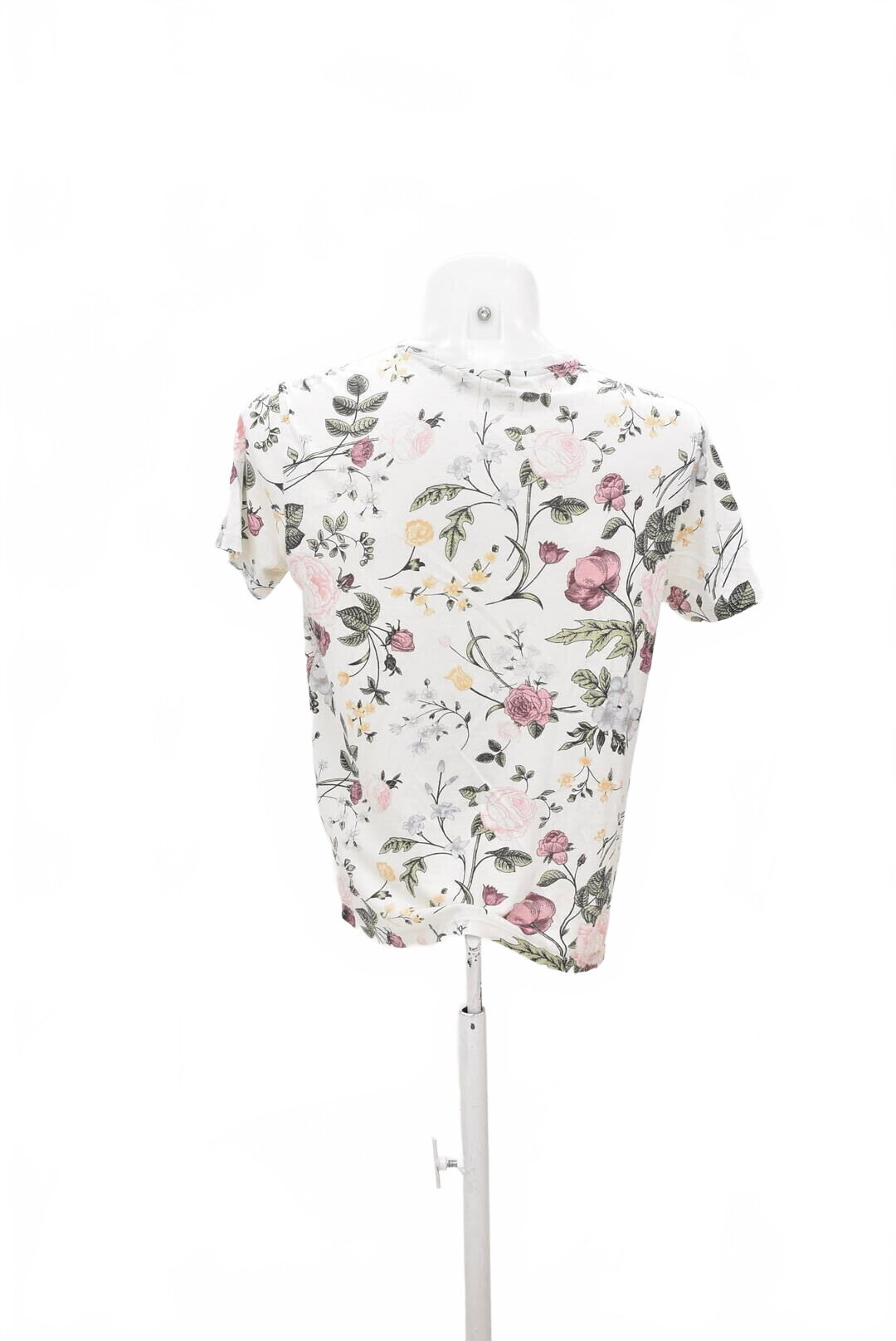 Herren-T-Shirt Sinsay ohne Aufdruck, Farbe geblümt, Größe S