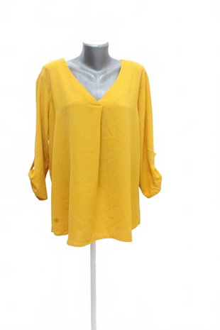 Damen -T-ShirtBelovedohne Aufdruck,farbegelb,größe46