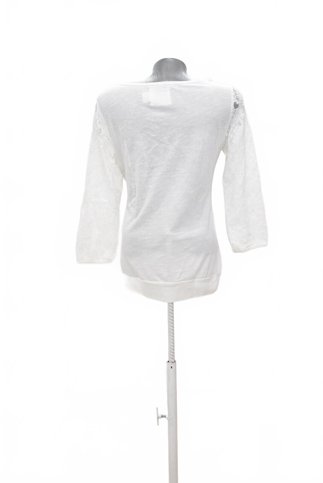 Damen -T-ShirtH&Mohne Aufdruck,farbeweiss,größeM