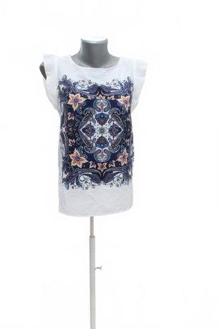 Damen -T-ShirtGenesismit Aufdruck,farbeweiss,größe34