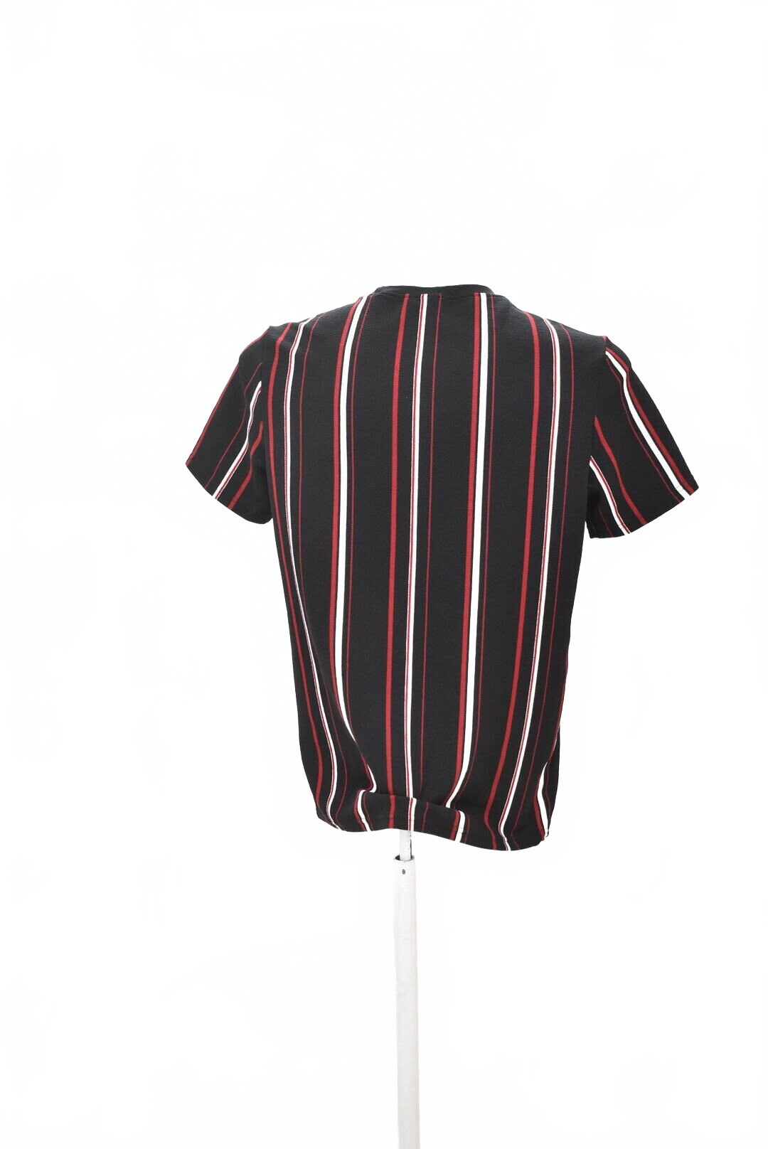Herren-T-Shirt Shein ohne Aufdruck, Farbe gestreift, Größe S