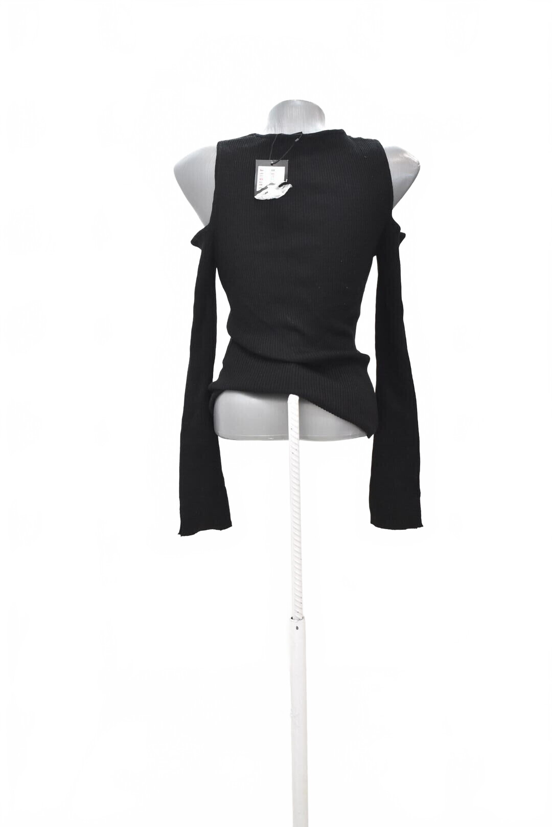 Damen -T-ShirtAmisuohne Aufdruck,farbeschwarz,größeS