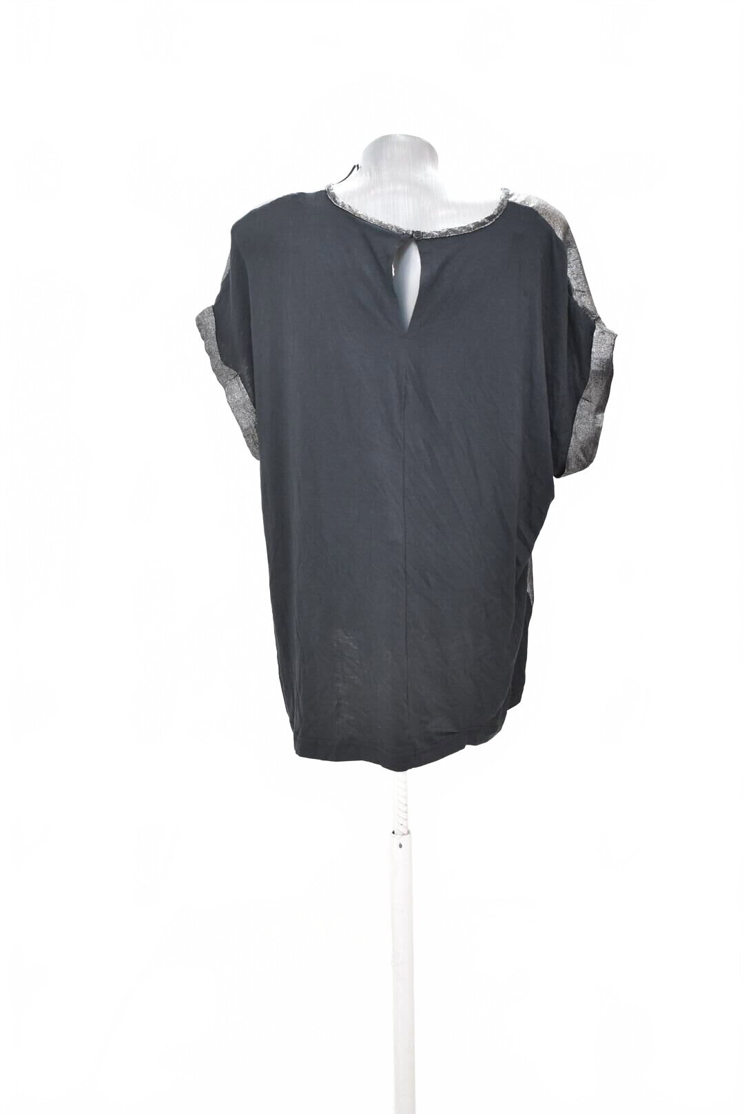 Damen -T-ShirtBelovedohne Aufdruck,farbesilber,größe2XL
