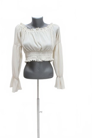 Damen -T-ShirtAmisuohne Aufdruck,farbebeige,größeM