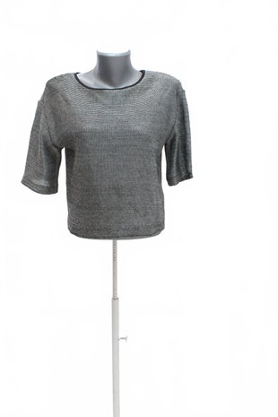 Damen -T-ShirtReservedohne Aufdruck,farbesilber,größeM