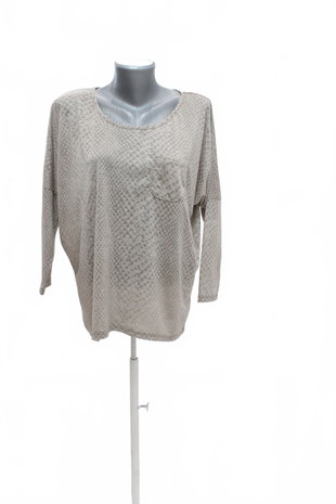 Damen -T-ShirtAtmosphereohne Aufdruck,farbegemustert,größe34